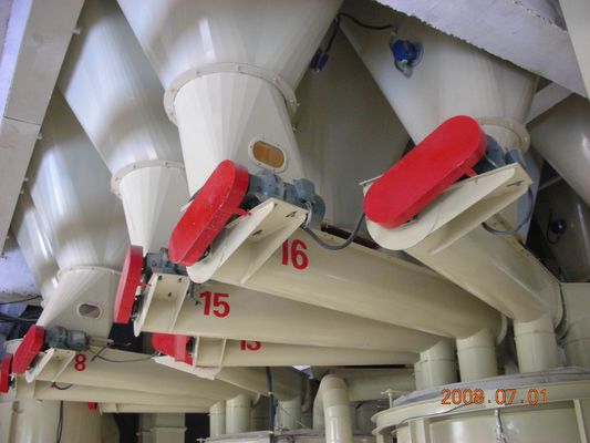 Tipo cadena del goteo de HKJ de producción acuática del pienso de las aves de corral de la pelotilla con el panel de control HKJ45Z