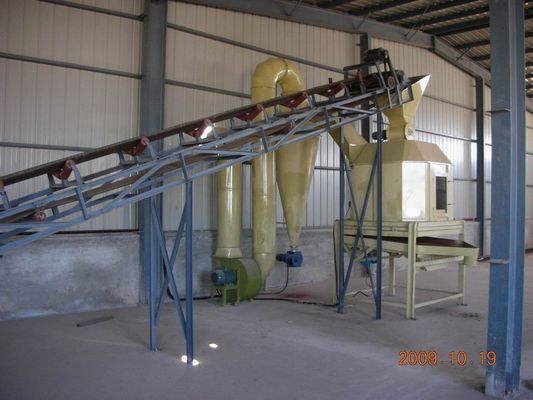 Cadena de producción confiable del fertilizante orgánico de la pelotilla de la biomasa para la paja, cáscara HKJ40F del arroz