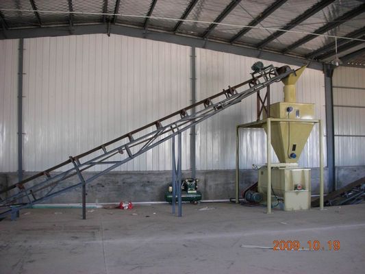 cadena de producción del fertilizante orgánico de la pelotilla de la biomasa del polvo de la t/h de la capacidad 3 - 4 de 2 - de 8m m HKJ40F